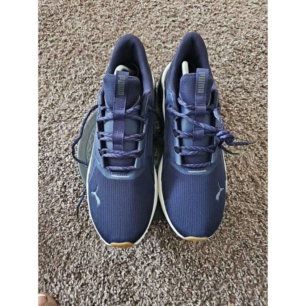 PUMA Softride Navy White Gum Men's  Cushioned Running Shoes 311728-03 Sz 12